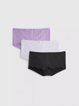 3’lü paket dikişsiz mini erkek şortu
