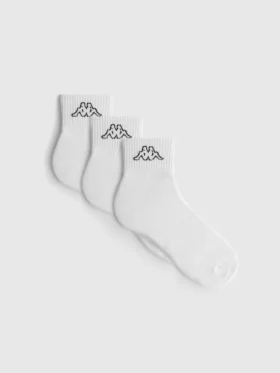 3’lü paket Kappa x Primark çeyrek boy çoraplar