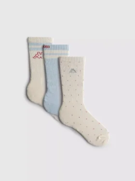 3’lü paket Kappa x Primark kısa çorap