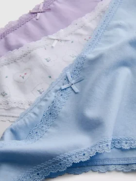 3’lü paket pamuk ağırlıklı Brezilya tarzı külot