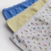 3’lü paket pointelle mini erkek çocuk şortu