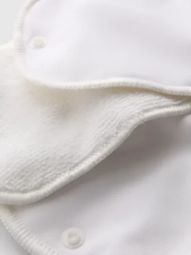 3’lü paket yeniden kullanılabilir bebek bezi astarları