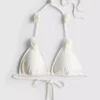 3D çiçek desenli üçgen bikini üstü 3D çiçek desenli üçgen bikini üstü