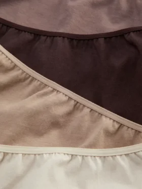 4’lü paket çok renkli tam külot