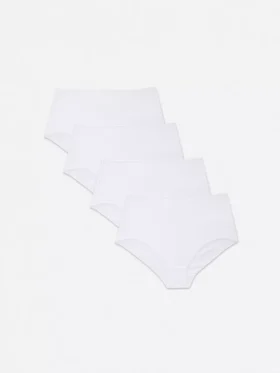 4’lü paket tam pamuklu külot