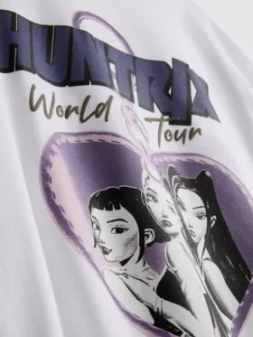 5-15 yaş | K-Pop Demon Hunters oversize tişört