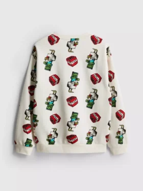 5-15 yaş | Minecraft sweatshirt
