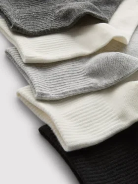 5’li paket çeyrek boy çoraplar