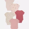 5’li paket kısa kollu bodysuit