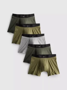 5’li paket melanj şortlar
