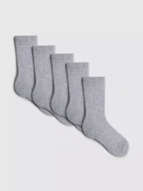 5’li paket nervürlü çoraplar