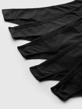 5’li paket pamuklu Brezilya tarzı külot 5’li paket pamuklu Brezilya tarzı külot