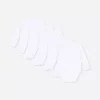 5’li paket temel uzun kollu bodysuit 5’li paket temel uzun kollu bodysuit