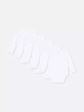 5’li paket temel uzun kollu bodysuit