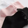 5’li paket tül süslemeli ayak bileği çorapları 5’li paket tül süslemeli ayak bileği çorapları