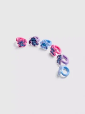6’lı paket Disney’in Stitch at kuyruğu lastikleri