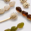 6’lı paket Paula Echevarría Celestial reçine saç tokası