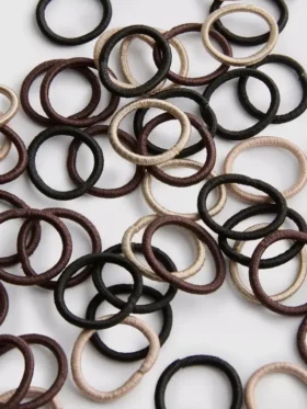 60’lı paket mini saç lastikleri