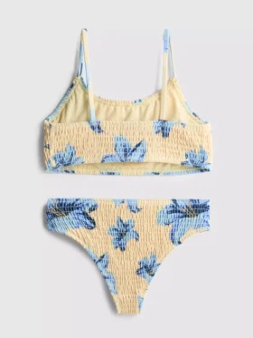 7-15 yaş | büzgülü desenli bikini
