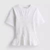 7-15 yaş | büzgülü peplum tişört 7-15 yaş | büzgülü peplum tişört