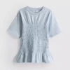 7-15 yaş | büzgülü peplum tişört 7-15 yaş | büzgülü peplum tişört
