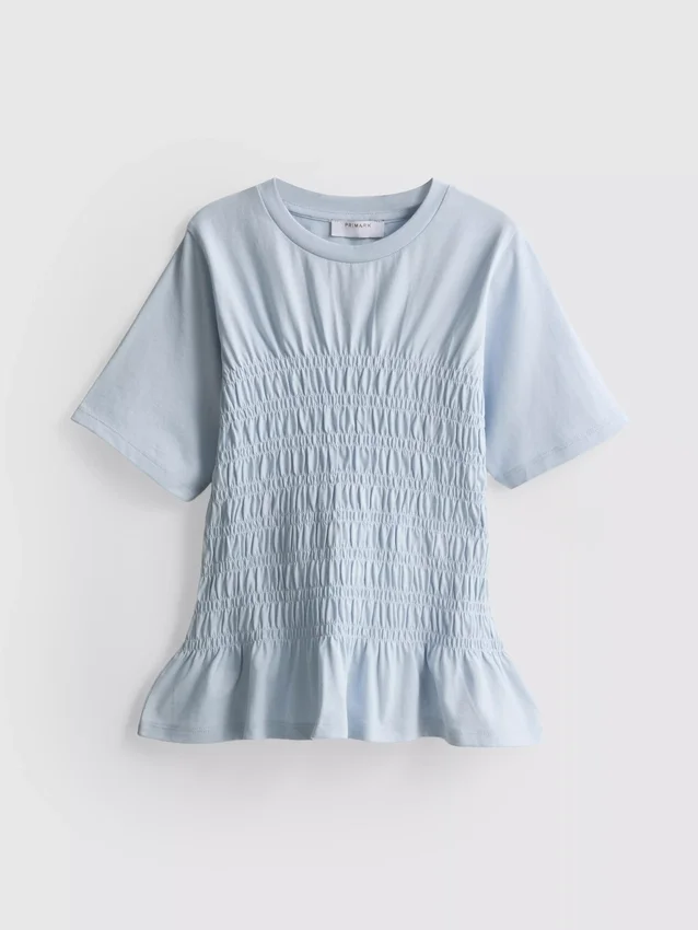 7-15 yaş | büzgülü peplum tişört 7-15 yaş | büzgülü peplum tişört