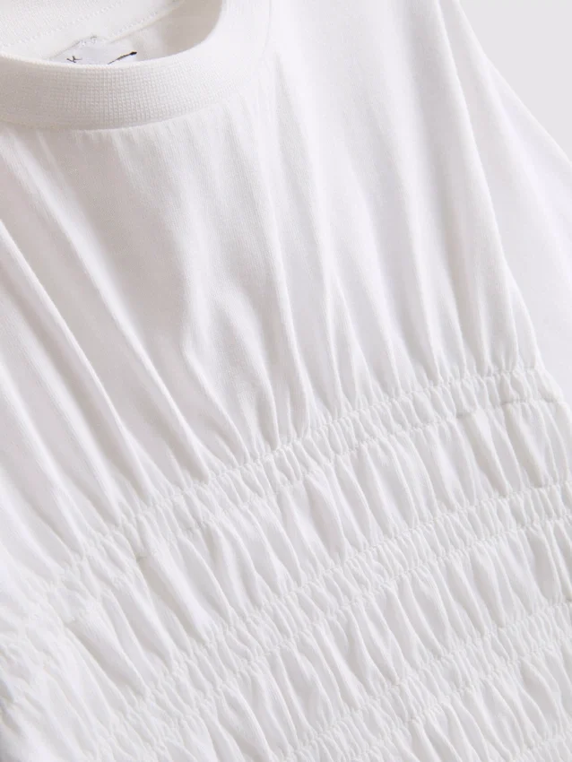7-15 yaş | büzgülü peplum tişört 7-15 yaş | büzgülü peplum tişört