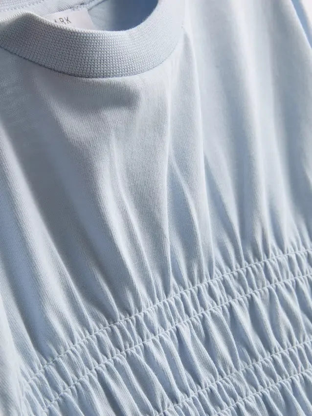 7-15 yaş | büzgülü peplum tişört 7-15 yaş | büzgülü peplum tişört
