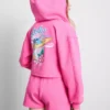 7-15 yaş | Disney’in Stitch fermuarlı kapüşonlu sweatshirt