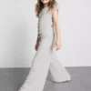 7-15 yaş | dokulu geniş paça pantolon 7-15 yaş | dokulu geniş paça pantolon