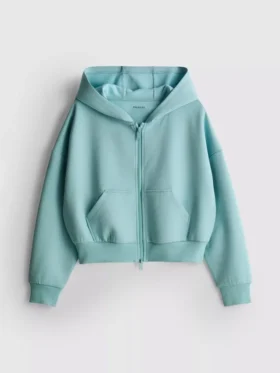7-15 yaş | fermuarlı kapüşonlu sweatshirt