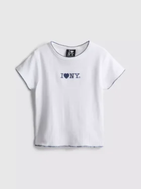 7-15 yaş | “I Love New York” nakışlı tişört