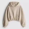 7-15 yaş | kabarık etekli kapüşonlu sweatshirt