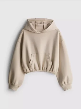 7-15 yaş | kabarık etekli kapüşonlu sweatshirt