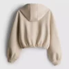 7-15 yaş | kabarık etekli kapüşonlu sweatshirt