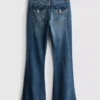 7-15 yaş | kemerli geniş paça jean pantolon 7-15 yaş | kemerli geniş paça jean pantolon