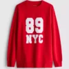 7-15 yaş | NYC sloganlı sweatshirt 7-15 yaş | NYC sloganlı sweatshirt