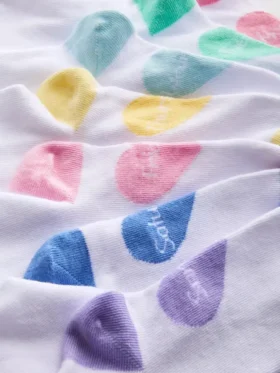 7’li paket haftanın günleri ayak bileği çorapları