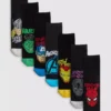 7’li paket Marvel ayak bileği çorapları 7’li paket Marvel ayak bileği çorapları