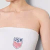 ABD futbol temalı, pamuk ağırlıklı bandeau üst ABD futbol temalı, pamuk ağırlıklı bandeau üst