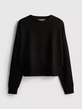 Aktif yuvarlak yakalı sweatshirt