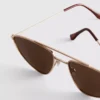 Aviator tarzı metal çerçeveli Güneş Gözlüğü Aviator tarzı metal çerçeveli Güneş Gözlüğü