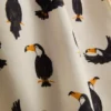 Bel kısmında büzme ipi bulunan Toucan yüzme şortu Bel kısmında büzme ipi bulunan Toucan yüzme şortu
