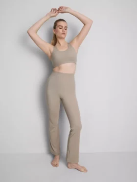 Bodysculpt performans geniş paça tayt