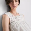 Broderie detaylı atlet Broderie detaylı atlet