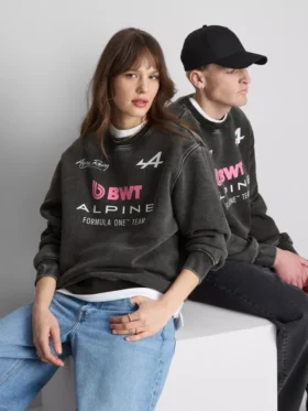 Bwt Alpine Formula 1 Takımı Grafikli Sweatshirt