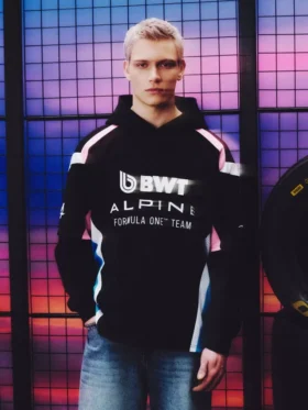 BWT Alpine Formula 1 takımı kapüşonlu sweatshirt
