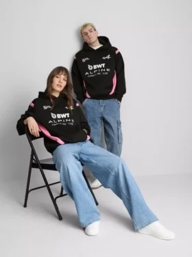 BWT Alpine Formula 1 takımı kapüşonlu sweatshirt
