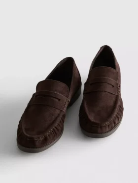 Büzgülü loaferlar
