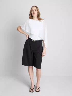 Cape üstlü bodysuit